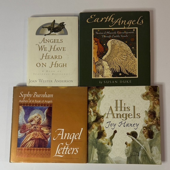 Other - Angel Book Bundle: Angels We Have Heard On High, Earth Angels, Angel Letters +1